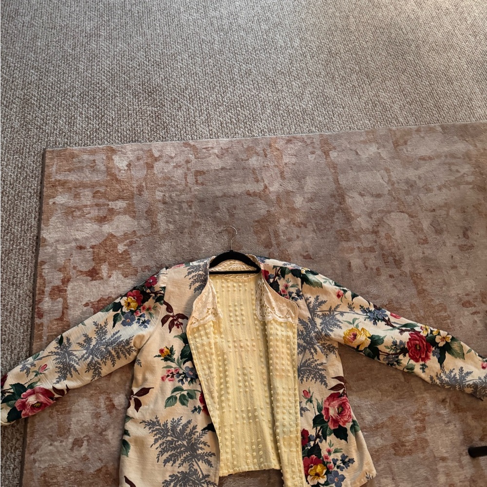 Reversible Vintage Floral Women's Jacket